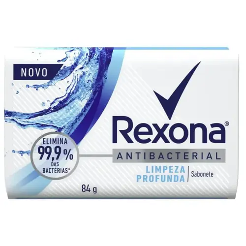 Sabonete em Barra Rexona Antibacterial Limpeza 84g