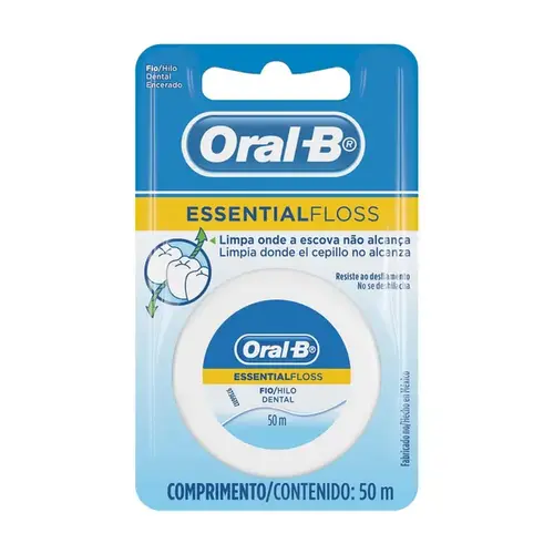 Fio Dental Oral-B Essential Floss 50 Metros