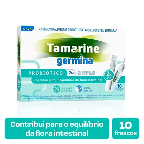 Tamarine Germina Uso Oral 10 Frascos de 5ml Cada