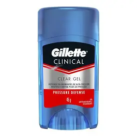 Desodorante Gillette Clinical Pressure Defense Gel Masculino 45g