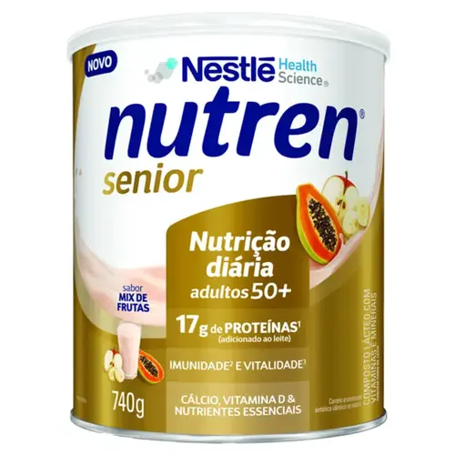 Complemento Alimentar Nutren Senior Mix de Frutas 740g