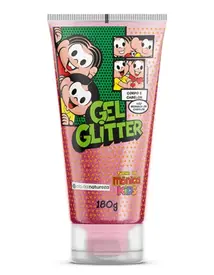 Gel Capilar Turma Da Mônica Kids Glitter Corpo Cabelo 180g