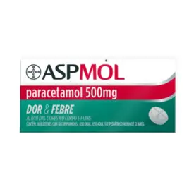 Aspmol 500mg 20 Comprimidos