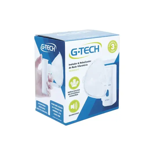 Inalador Nebulizador G-Tech NebMesh2 Silencioso