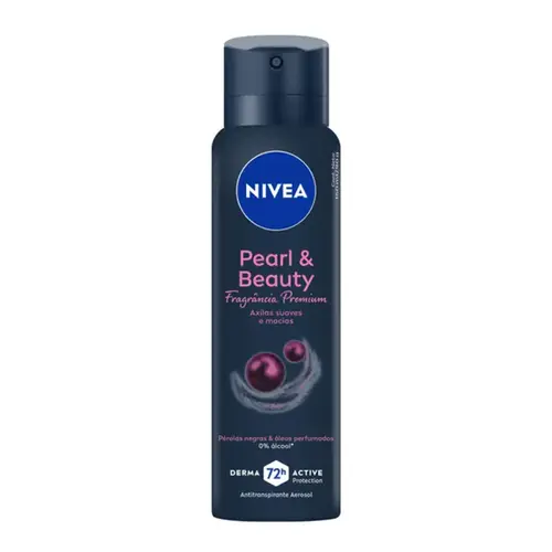Desodorante Nivea Pearl & Beauty Fragrância Premium Aerosol Feminino 150ml