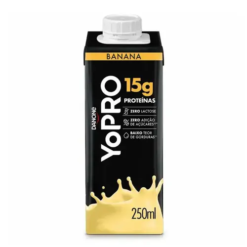 Bebida Láctea - YoPRO Banana 250ml - Danone