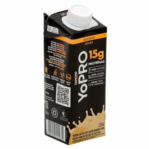 Bebida Láctea - YoPRO Banana 250ml - Danone
