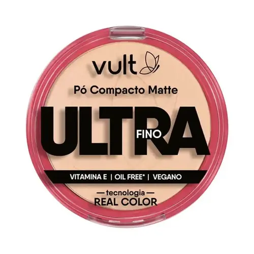 Pó Compacto - Matte Vult Ultrafino V410 - 9gr