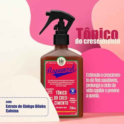 Tônico de Crescimento Lola Rapunzel 230ml