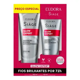 Kit Eudora - Siage Glow Expert - Shampoo 250ml + Condicionador 125ml