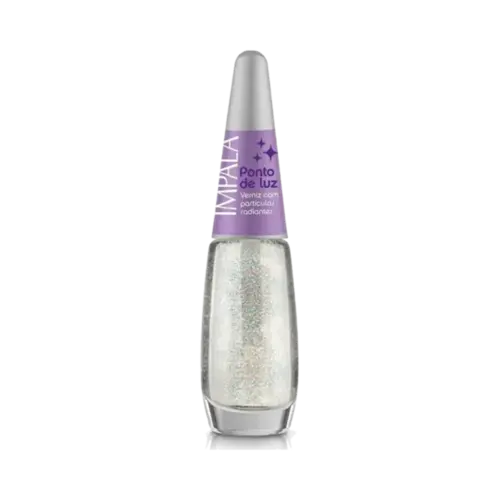 Esmalte Impala Cuidados Especiais Verniz Partículas Radiantes Ponto de Luz 7,5ml