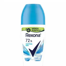 Desodorante Rexona Cotton Dry Roll On Feminino 50ml