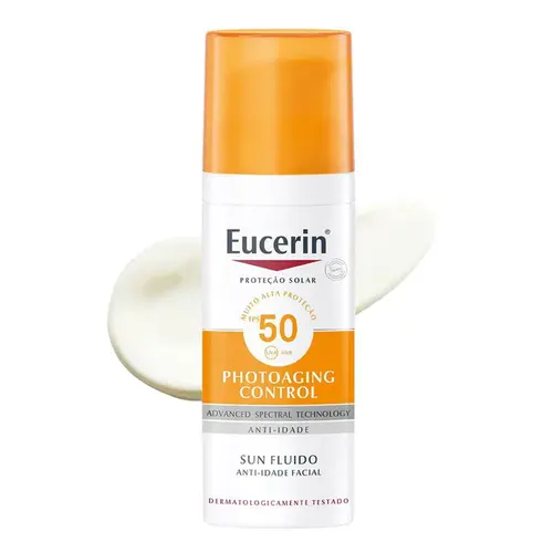 Protetor Solar Facial Eucerin Sun Photoaging Control Anti-Idade FPS 50 50ml