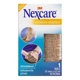 Atadura Elástica Amoldável Nexcare 3M 75mmx4.5m 1 Rolo