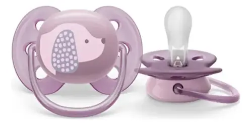 Chupeta Philips Avent Ultra Soft Lilás 6-18 Meses - 1 Unidade