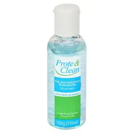Álcool Gel 70% Prote & Clean Antisséptico Limão - 100g