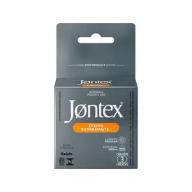 Preservativo Jontex Efeito Retardante 3 Unidades