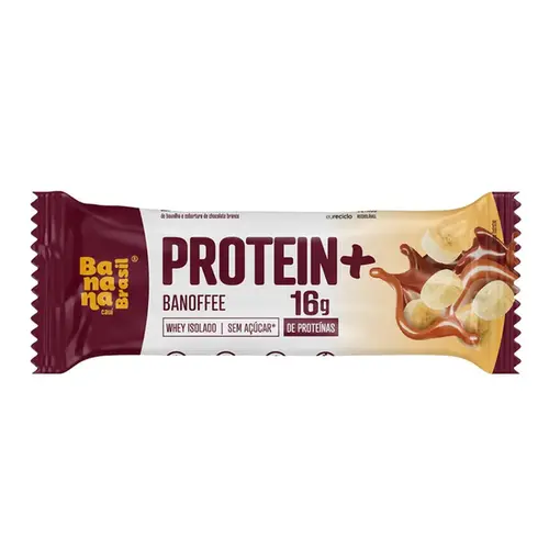 Barra de Proteína Banana Brasil Protein Banoffee 50g