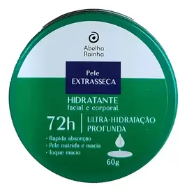Hidratante Facial E Corporal Abelha Rainha Pele Extrasseca 72H 60g