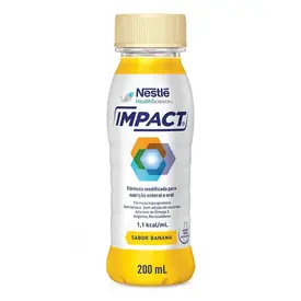 Suplemento de Nutrição Enteral e Oral Impact Banana 200ml