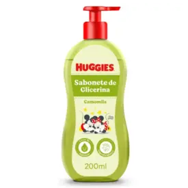 Sabonete Líquido Infantil Huggies Chá de Camomila 200ml