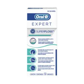 Fio Dental Oral-B Expert Super Floss 50 Unidades