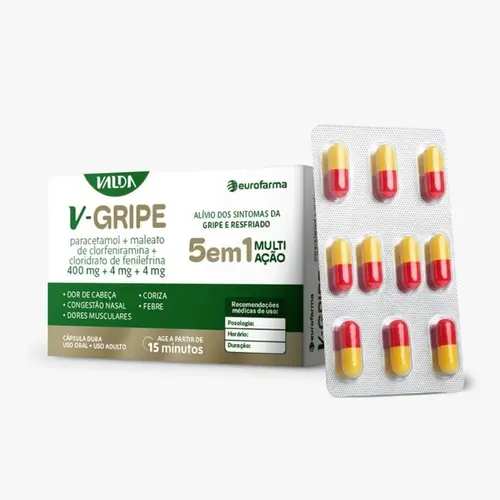 Valda V-gripe com 20 Cápsulas