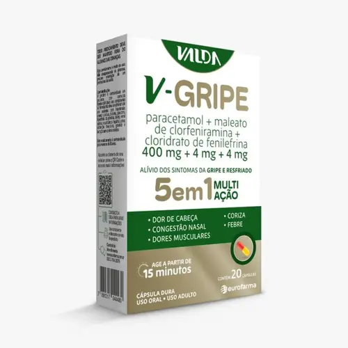 Valda V-gripe com 20 Cápsulas
