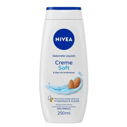 Sabonete Líquido Nivea Creme Soft 250ml