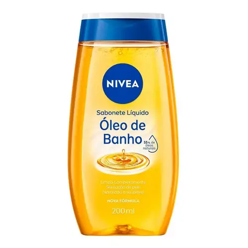 Sabonete Líquido Nivea Óleo de Banho 200ml