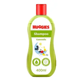 Shampoo Infantil Huggies Recém-Nascidos Chá de Camomila 400ml