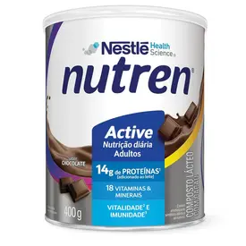 Complemento Alimentar Nutren Active Sabor Chocolate 400g - Nestlé