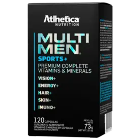MultiMen Sports+ - 120 Capsulas - Atlhetica Nutrition