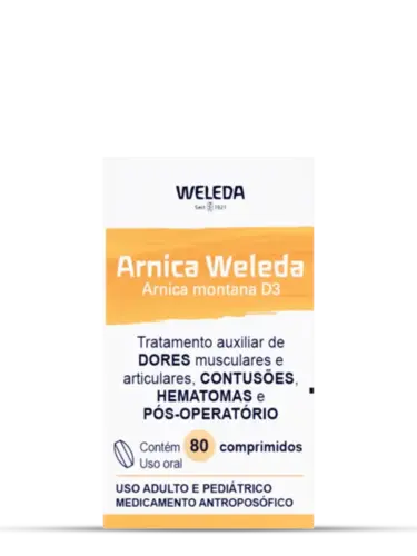 Arnica Montana Weleda 185mg - 80 Comprimidos