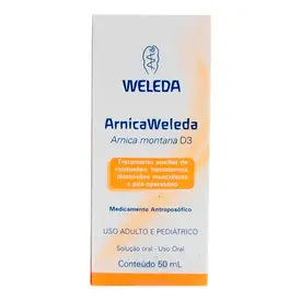 Arnica D3 Weleda 1.000mg - Solução Oral com 50ml