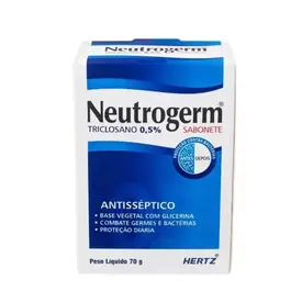 Sabonete em Barra Neutrogerm Triclosano Antiséptico 70g