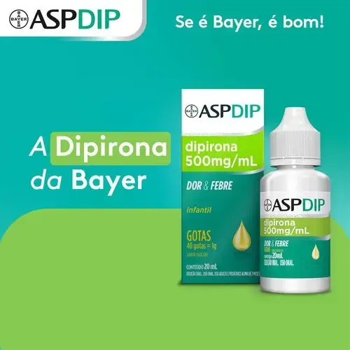Aspdip Gotas 500mg 20ml