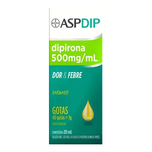 Aspdip Gotas 500mg 20ml