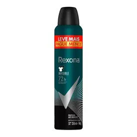 Desodorante Rexona Men Invisible Aerosol Masculino 250ml