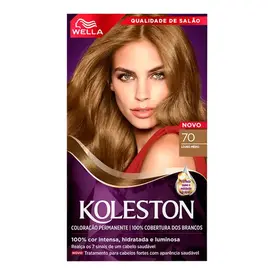 Tintura de Cabelo Koleston 70 Louro Médio 1 Unidade