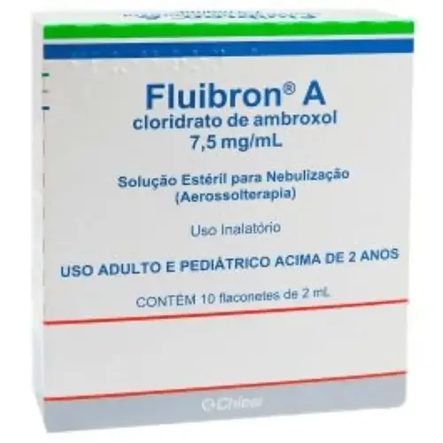 Fluibron A 7,5mg/ml - 10 Flaconetes com 2ml