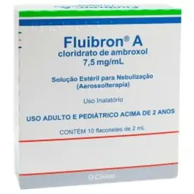 Fluibron A 7,5mg/ml - 10 Flaconetes com 2ml