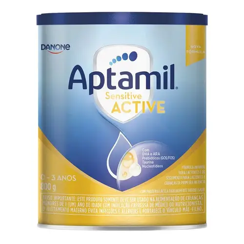 Fórmula Infantil Aptamil Sensitive Active Danone 800g