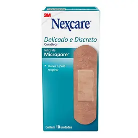 Curativo 3M Nexcare Micropore 10 Unidades