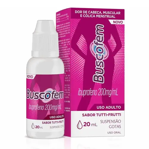 Buscofem 200mg/ml Gotas Tutti-Frutti 20ml