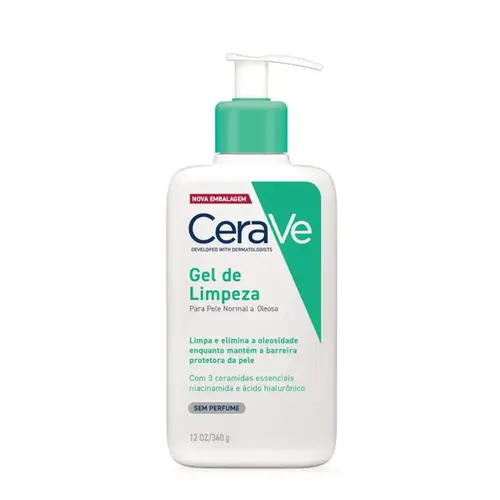 Gel de Limpeza Facial CeraVe Pele Normal a Oleosa 340g