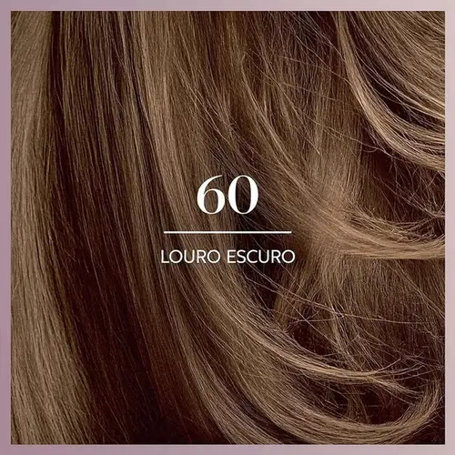 Tinta de Cabelo Koleston Deluxe 60 Louro Escuro Sem Amônia