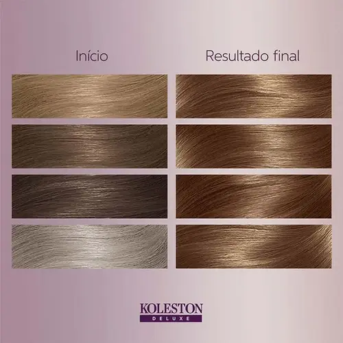 Tinta de Cabelo Koleston Deluxe 60 Louro Escuro Sem Amônia