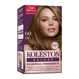 Tinta de Cabelo Koleston Deluxe 60 Louro Escuro Sem Amônia