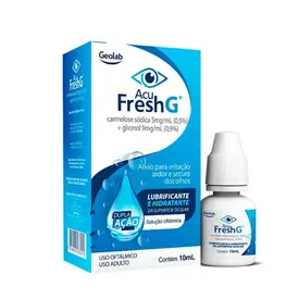Acu Fresh G 5mg/ml + 9mg/ml Geolab Solução Oftálmica 10ml